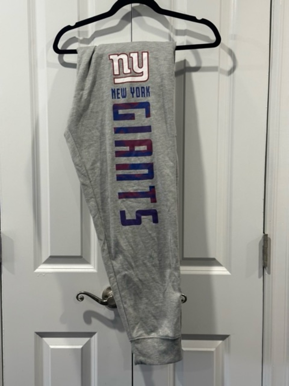 NFL Team Apparel New York Giants Jogger Sweatpants XXL Gray Zumbaz